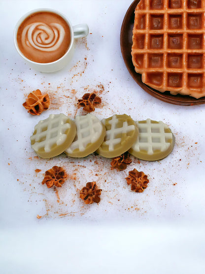 Waffles Wax Melts με άρωμα Cappuccino Latte