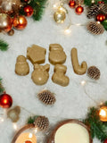 Χριστουγεννιάτικα  Wax Melts με άρωμα Μελομακάρονο